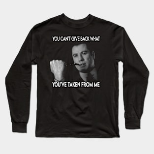 Face-Off Frenzy The Thrills of John Woo's Masterpiece Long Sleeve T-Shirt